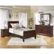 Alisdair Reddish Brown 6 Drawer Dresser and Rectangular Mirror