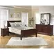 Alisdair Reddish Brown 6 Drawer Dresser and Rectangular Mirror