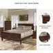 Alisdair Dark Brown Queen Sleigh Bed