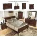 Alisdair Dark Brown Queen Sleigh Bed