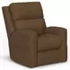 Score Brown Leather Zero Gravity Power Lift Recliner with Power Lumbar and USB Charging