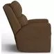 Score Brown Leather Zero Gravity Power Lift Recliner with Power Lumbar and USB Charging