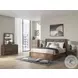 Hollinaze Walnut Brown 2 Drawer Nightstand