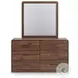 Hollinaze Walnut Brown Panel Bedroom Set