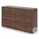 Hollinaze Walnut Brown Panel Bedroom Set