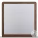 Hollinaze Walnut Brown Bedroom Mirror