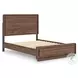 Hollinaze Walnut Brown Queen Panel Bed