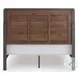 Hollinaze Walnut Brown Queen Panel Bed