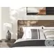Hollinaze Walnut Brown Queen Panel Bed