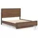 Hollinaze Walnut Brown California King Panel Bed