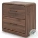 Hollinaze Walnut Brown Panel Bedroom Set