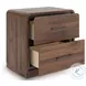 Hollinaze Walnut Brown Panel Bedroom Set
