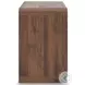 Hollinaze Walnut Brown Panel Bedroom Set