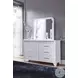 Frostlyn White 6 Drawer Dresser