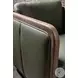 Brindle Hollow Verona Forest Leather Accent Chair