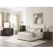 Whittgate Beige Performance Fabric Queen Upholstered Panel Bed