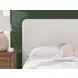 Whittgate Beige Performance Fabric Queen Upholstered Panel Bed