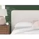 Whittgate Beige Performance Fabric King Upholstered Panel Bed