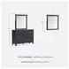 Landocken Brown And Blue Dresser with Mirror