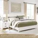 Binterglen White California King Panel Bed
