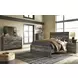 Wynnlow Gray 6 Drawer Dresser and Rectangular Mirror