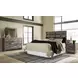 Wynnlow Gray 6 Drawer Dresser and Rectangular Mirror