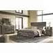 Wynnlow Gray 6 Drawer Dresser and Rectangular Mirror