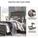 Wynnlow Gray Queen Crossbuck Panel Bed