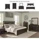 Covetown Dark Brown Dresser and Mirror