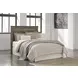Trinell Warm Rustic Plank Queen Panel Headboard