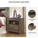 Trinell Brown One Drawer Nightstand