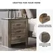 Trinell Brown Two Drawer Nightstand