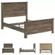 Trinell Brown Queen Panel Bed