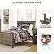 Trinell Brown Twin Bookcase Bed