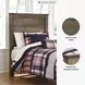 Trinell Brown Twin Panel Bed
