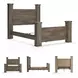 Trinell Brown Queen Poster Bed