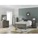 Frandern Black and Gray Youth Panel Bedroom Set