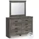 Frandern Black and Gray Youth Panel Bedroom Set