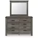Frandern Black and Gray Youth Panel Bedroom Set