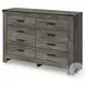 Frandern Black and Gray Youth Panel Bedroom Set