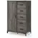Frandern Gray Dressing Chest