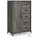 Frandern Gray Dressing Chest