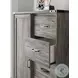 Frandern Gray Dressing Chest