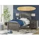 Frandern Rusti Warm Gray Twin Panel Headboard
