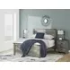 Frandern Rusti Warm Gray Queen Panel Headboard