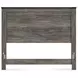 Frandern Rusti Warm Gray Queen Panel Headboard