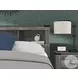 Frandern Gray Queen Bookcase Panel Bed