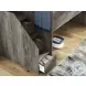 Frandern Gray Twin Loft Bed