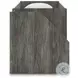 Frandern Gray Twin Over Twin Loft Bed