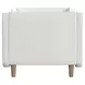 Gia Cream Upholstered Toddler Bed